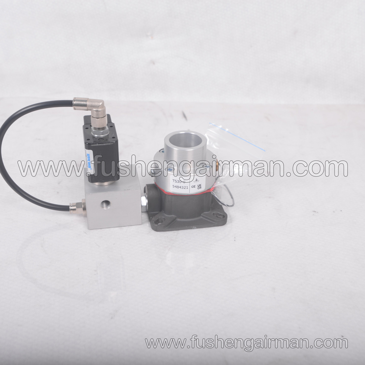2104059993 Fusheng Screw Air Compressor Genuine Replacement Part New Model DN25 Piston-Type Intake Valve FS-25B-S