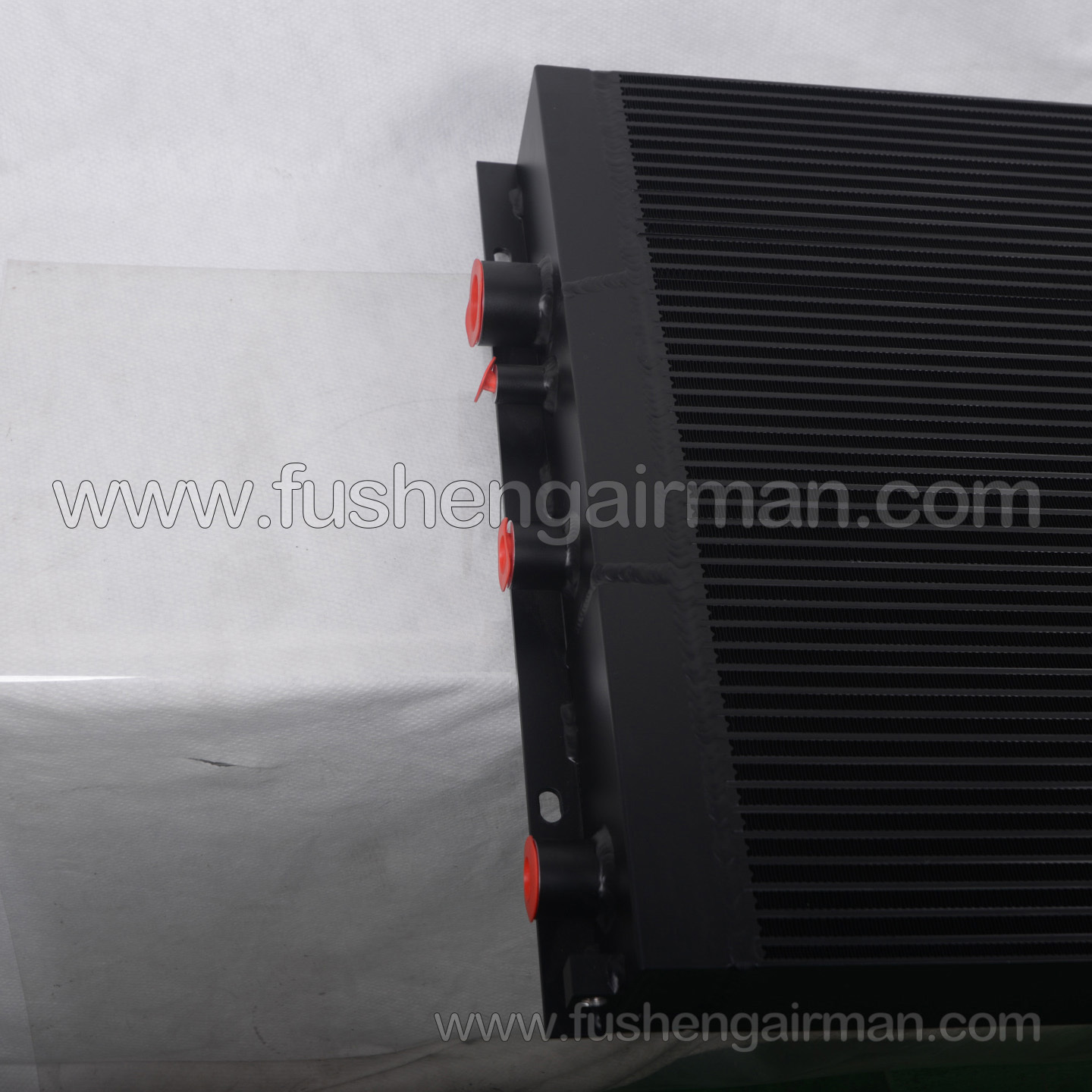 2117019964 Fusheng Screw Air Compressor Genuine SA37A Plate-Fin Oil and Air Cooling Radiator