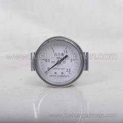 2105010254 Fusheng Air Compressor Genuine 2-1/2, PT1/4, 0~2.5MPa, Rear-Mounted Pressure Gauge