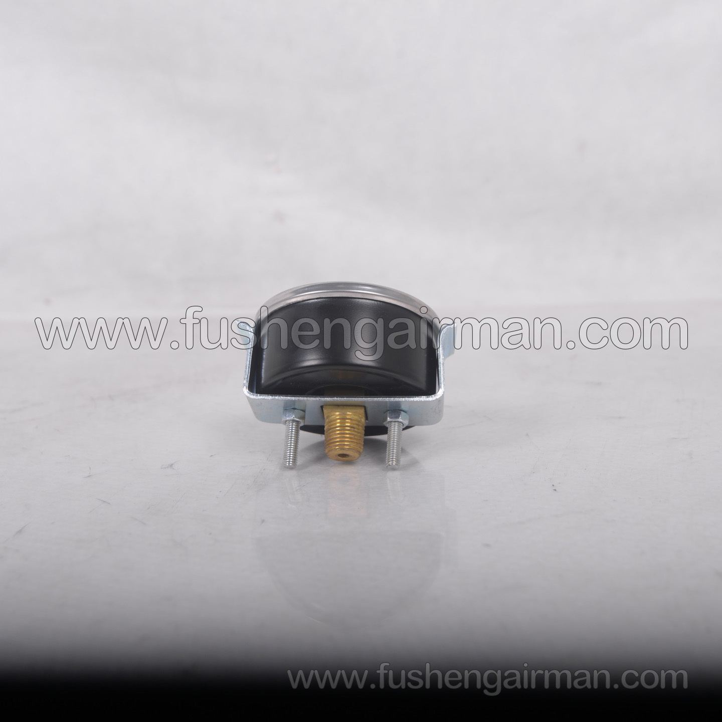 2105010254 Fusheng Air Compressor Genuine 2-1/2, PT1/4, 0~2.5MPa, Rear-Mounted Pressure Gauge