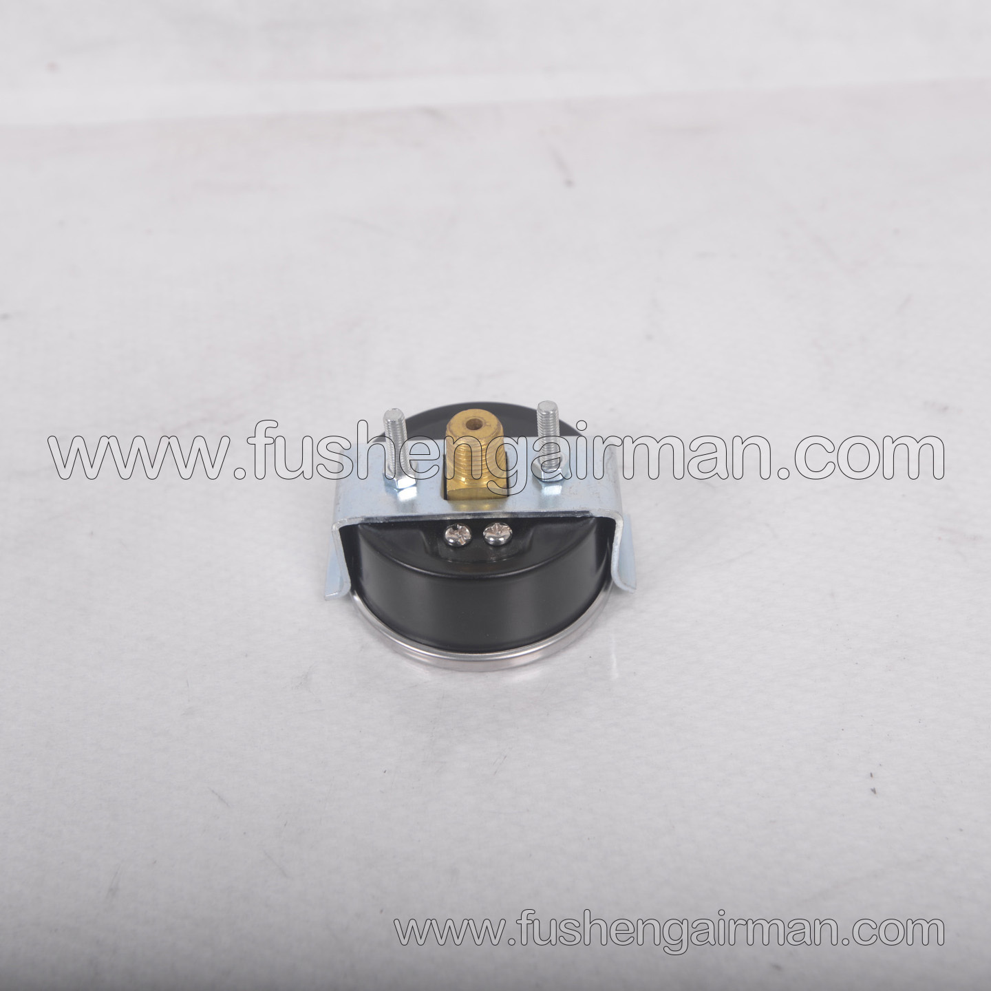 2105010254 Fusheng Air Compressor Genuine 2-1/2, PT1/4, 0~2.5MPa, Rear-Mounted Pressure Gauge
