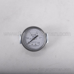 2105010254 Fusheng Air Compressor Genuine 2-1/2, PT1/4, 0~2.5MPa, Rear-Mounted Pressure Gauge