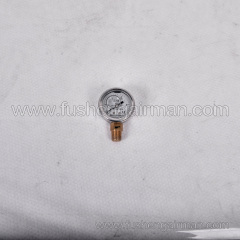 2105010186 Fusheng Screw Air Compressor 1-1/2, PT1/4, 2.5MPa Vertical Oil-Filled Pressure Gauge