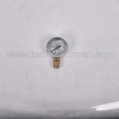 2105010186 Fusheng Screw Air Compressor 1-1/2, PT1/4, 2.5MPa Vertical Oil-Filled Pressure Gauge