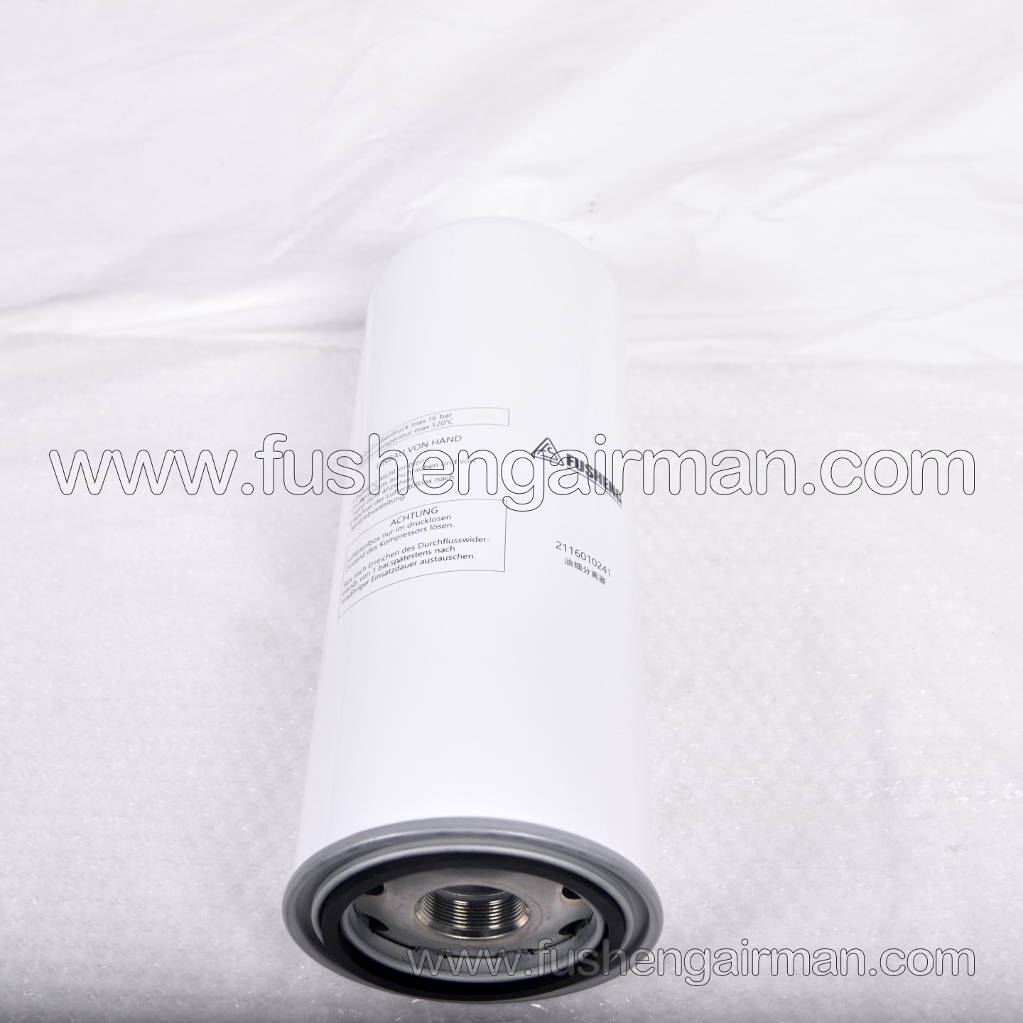 2116010241 Fusheng Screw Air Compressor Genuine Spare Part: Rotating Oil Separator (External)