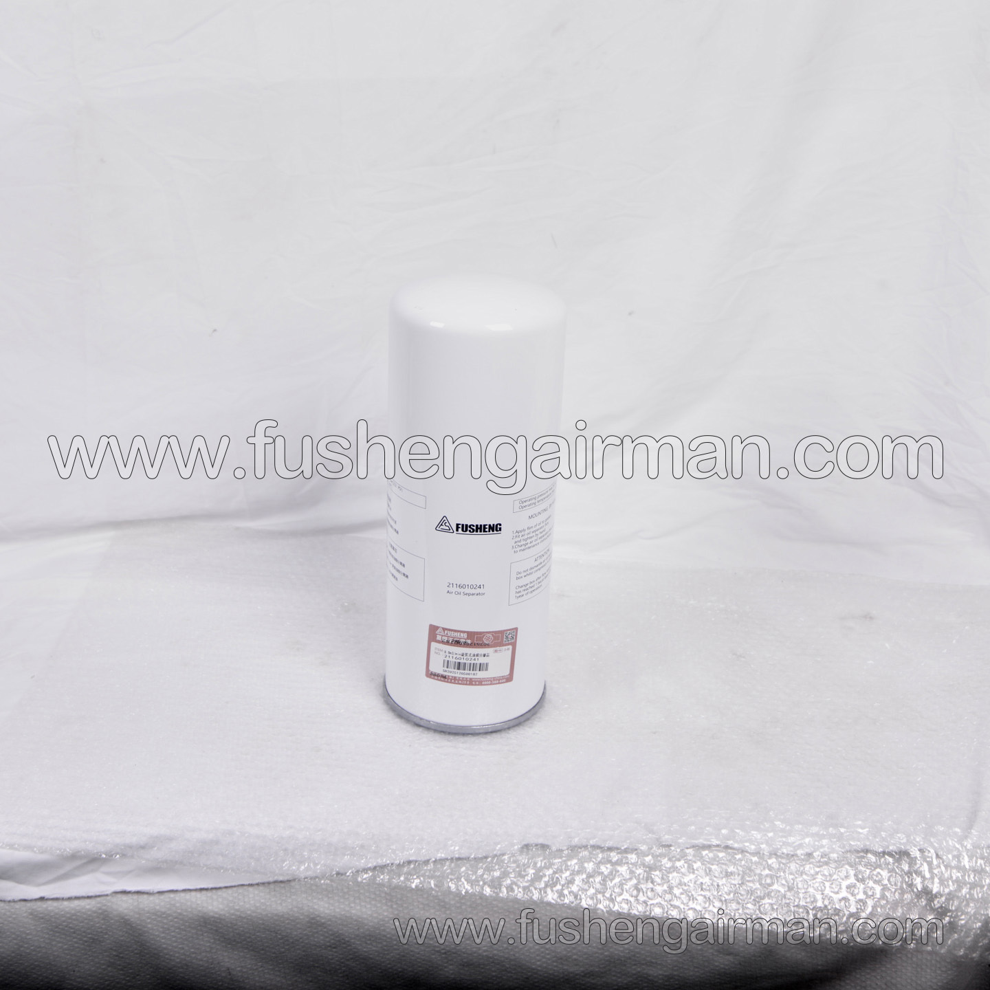 2116010241 Fusheng Screw Air Compressor Genuine Spare Part: Rotating Oil Separator (External)