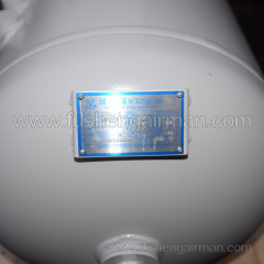 2605259990 Fusheng Piston Screw Air Compressor Genuine Spare Part: 270L Air Receiver Tank