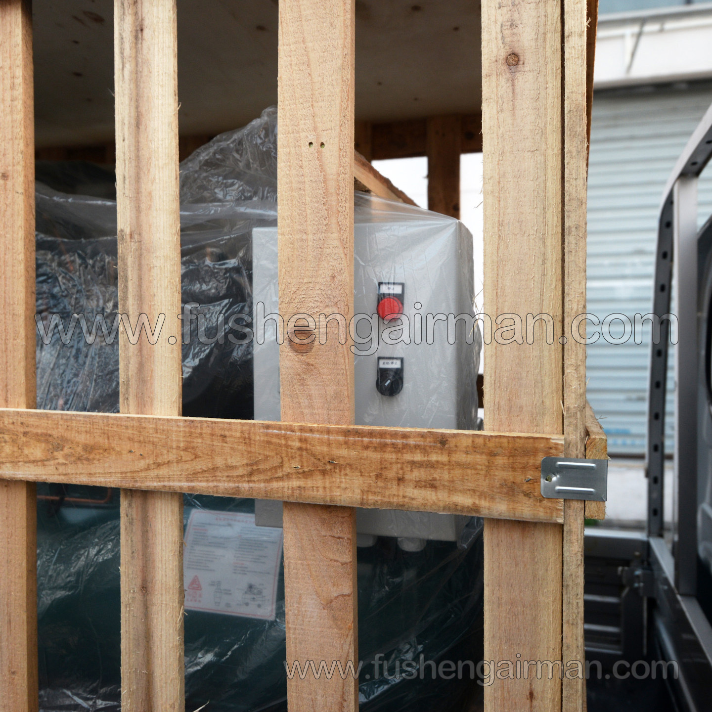 2701130137 Fusheng Medium-Pressure Piston Air Compressor FH-100/35/380V, 50Hz Fully Automatic Complete Unit