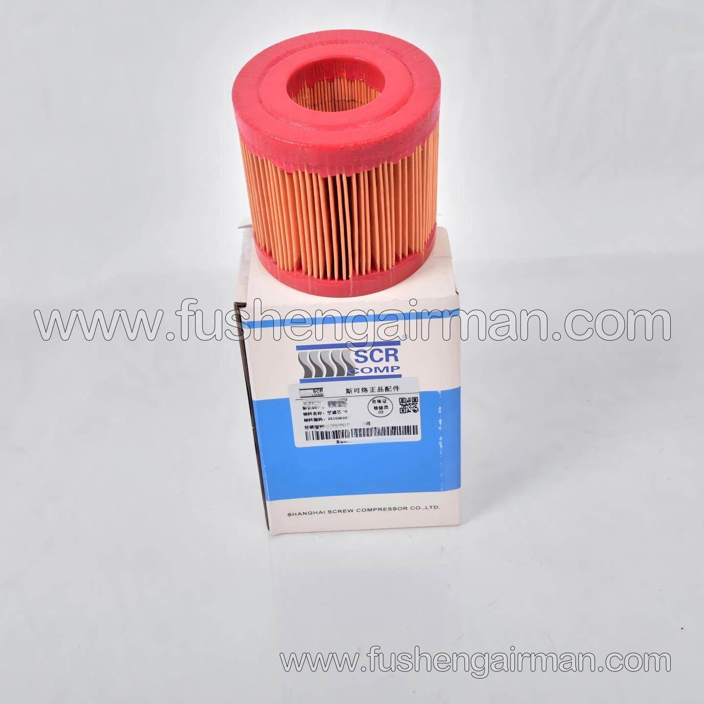 25100010-002SCR Screw Air Compressor Original Manufacturer Air Filter Element