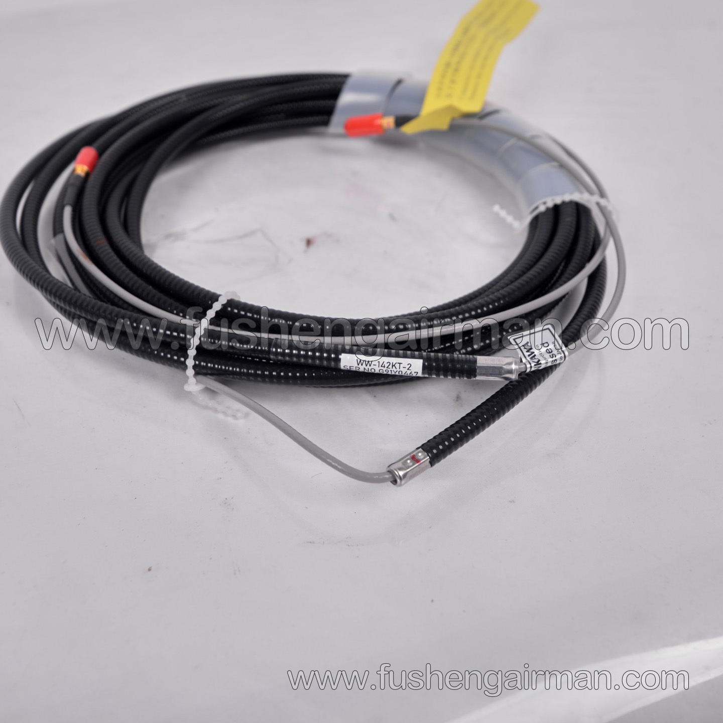 WW-142KT-2: 4.5-meter factory-original extension cable for the SHINKAWA vibration transmitter (Japan)