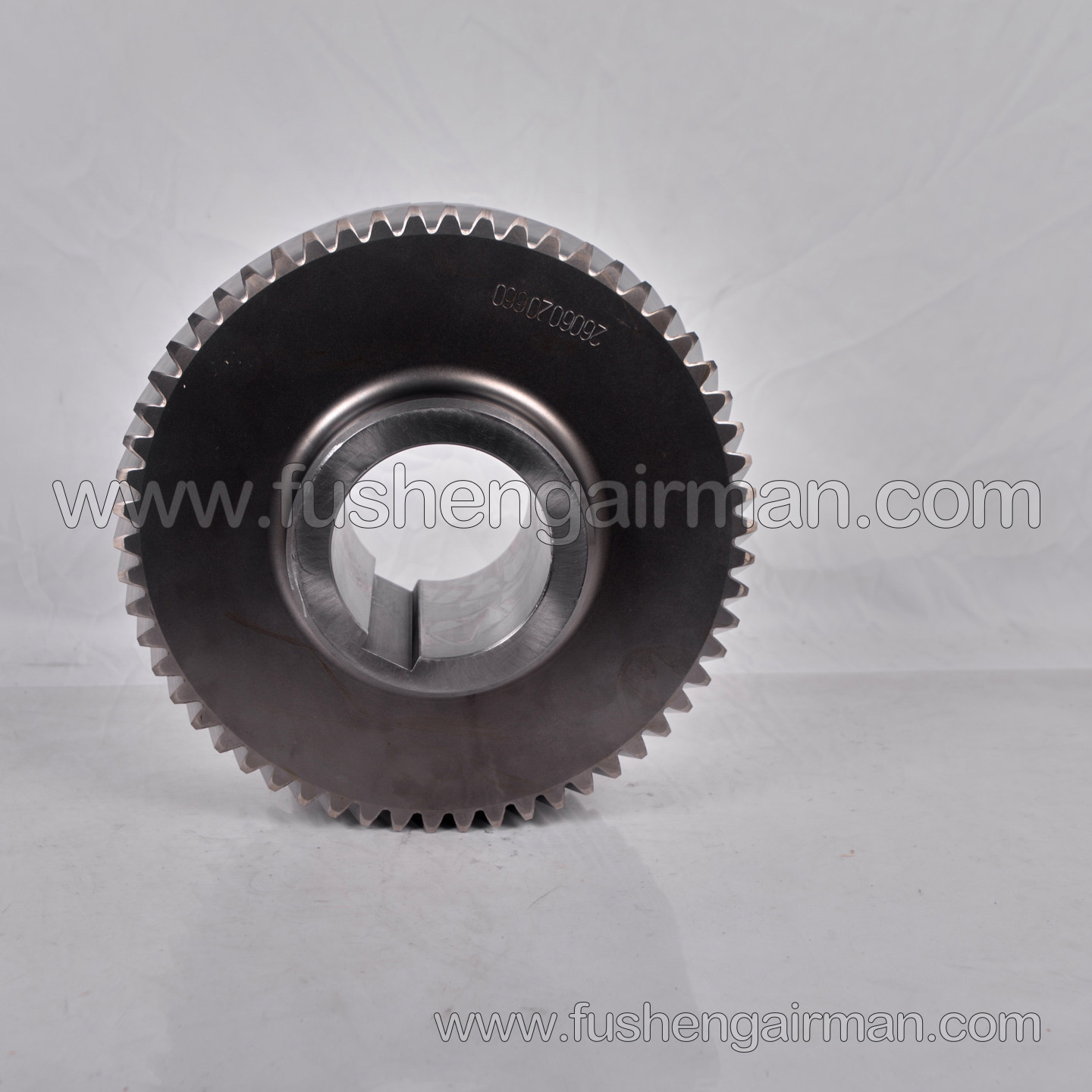 2606020660/2606020670 Fusheng BSA62G Screw Air Compressor Head Gear Set, i=1.56