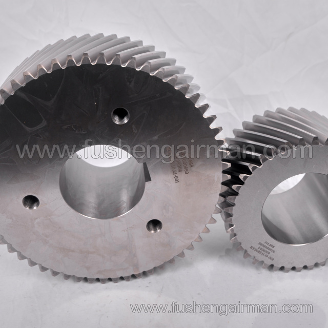 2606020660/2606020670 Fusheng BSA62G Screw Air Compressor Head Gear Set, i=1.56