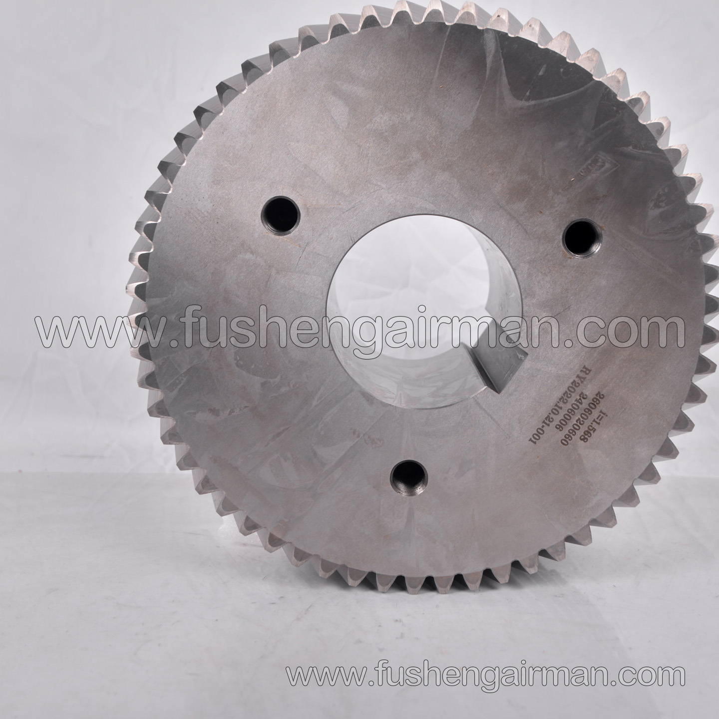 2606020660/2606020670 Fusheng BSA62G Screw Air Compressor Head Gear Set, i=1.56