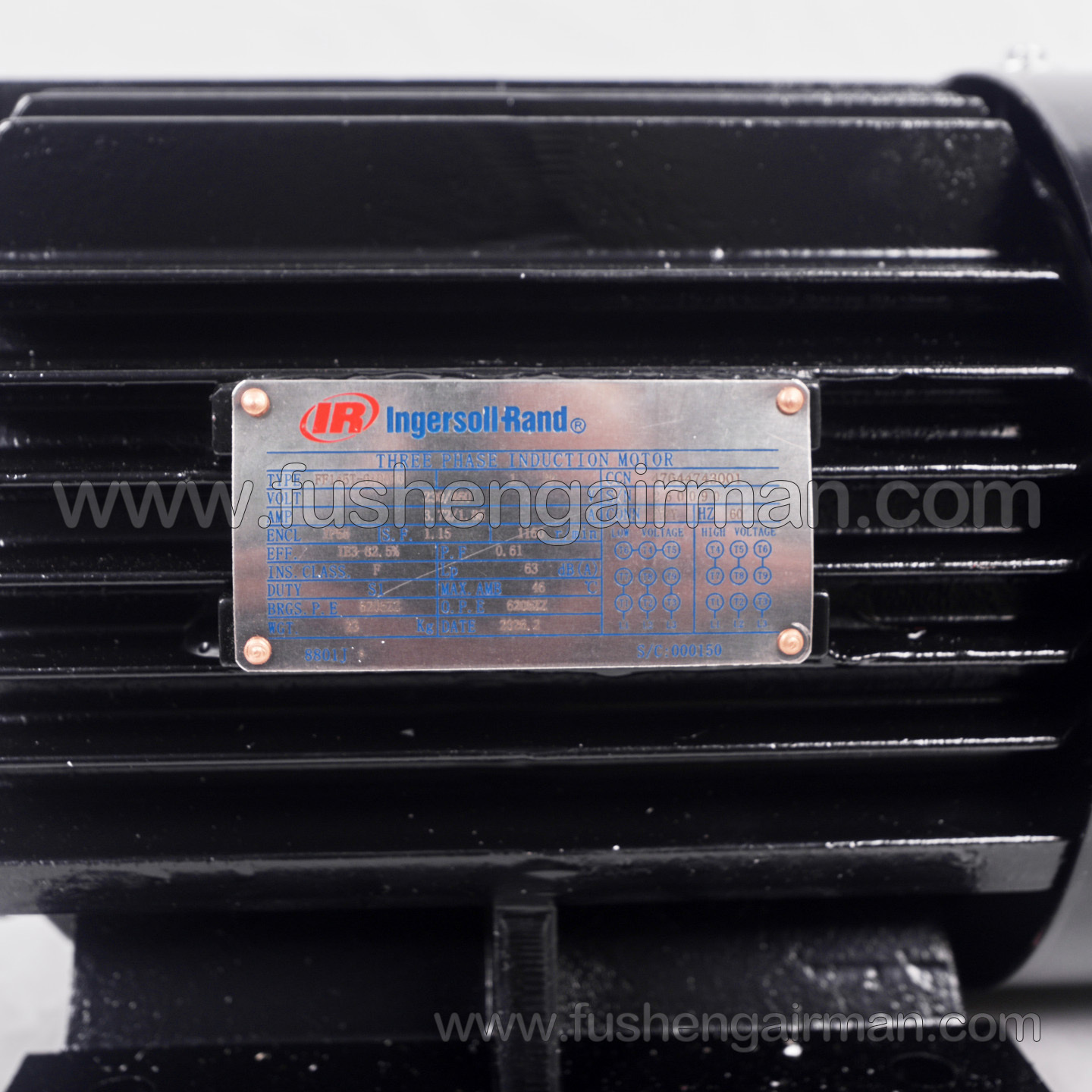 22179261=47644743001 Ingersoll Rand Screw Air Compressor Genuine Replacement Motor FF-145T-6