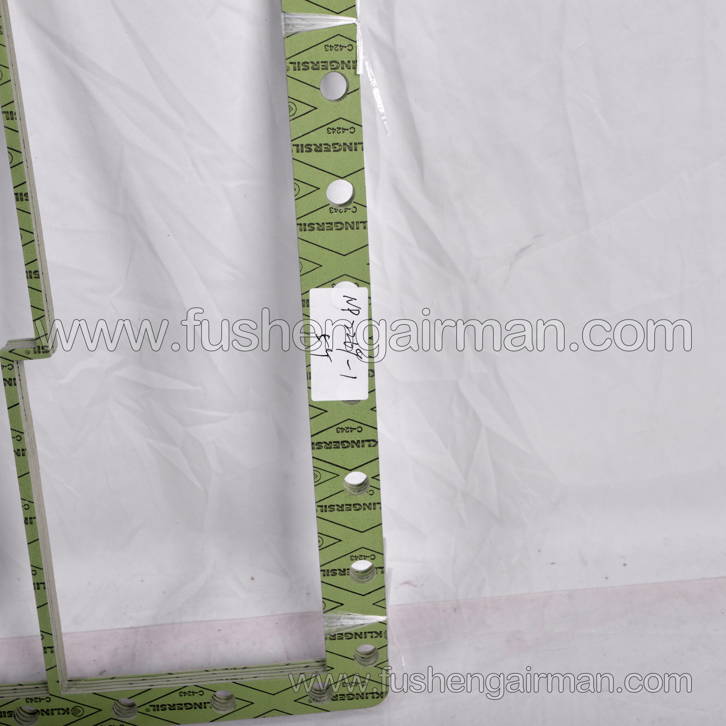 NP2269-1 Fusheng Elliott Centrifugal Air Compressor Original Equipment Manufacturer (OEM) Part: Intercooler Inlet Return Water Gasket