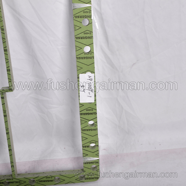 NP2269-1 Fusheng Elliott Centrifugal Air Compressor Original Equipment Manufacturer (OEM) Part: Intercooler Inlet Return Water Gasket