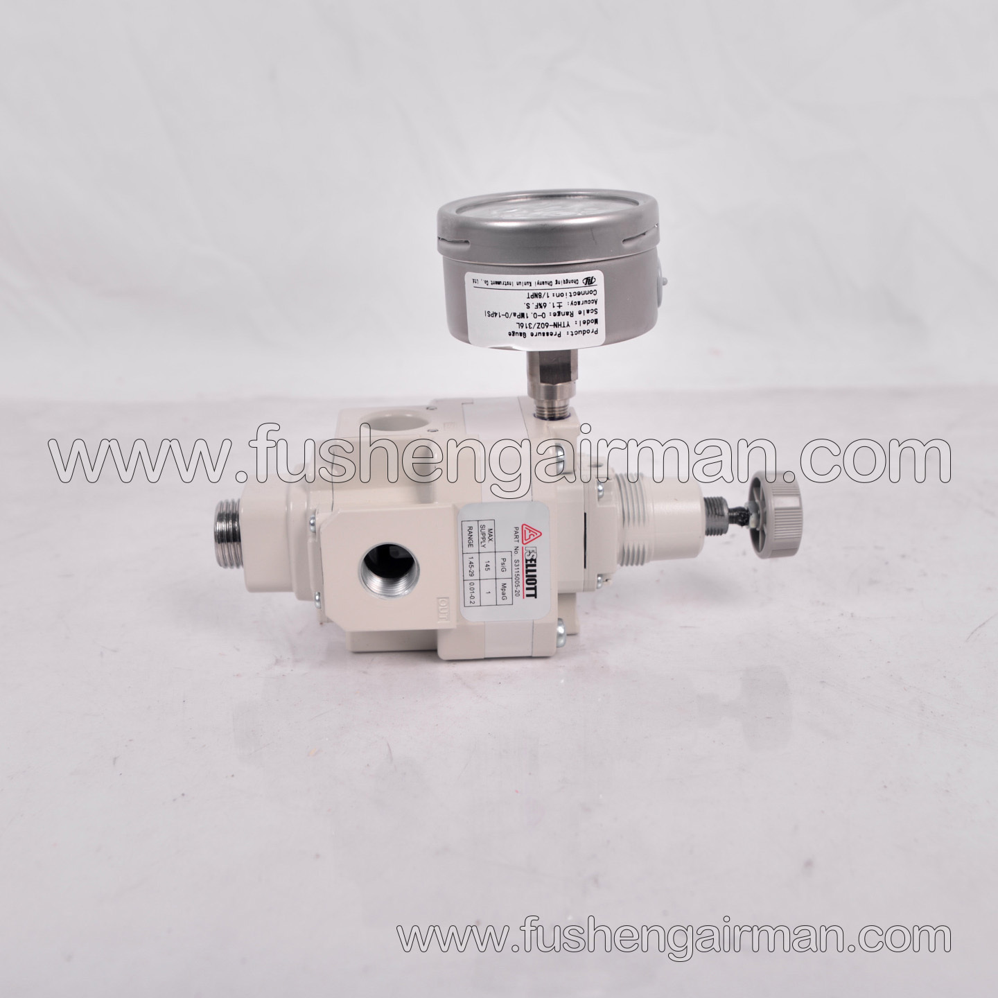P7480A2151 Fusheng Elliott Centrifuge Air Seal Pressure Regulating Valve 590DA2