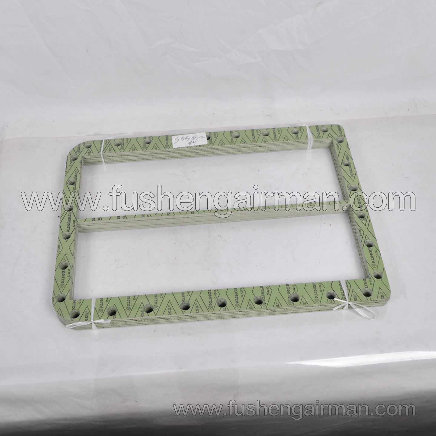 S0505183-2 Fusheng Elliott Centrifugal Air Compressor Original Manufacturer's Intercooler Inlet Return Water Gasket