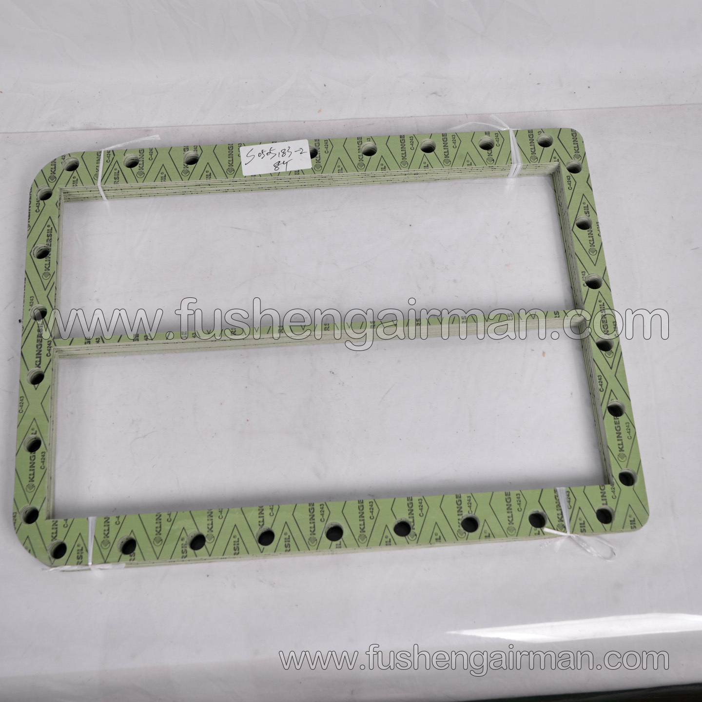 S0505183-2 Fusheng Elliott Centrifugal Air Compressor Original Manufacturer's Intercooler Inlet Return Water Gasket