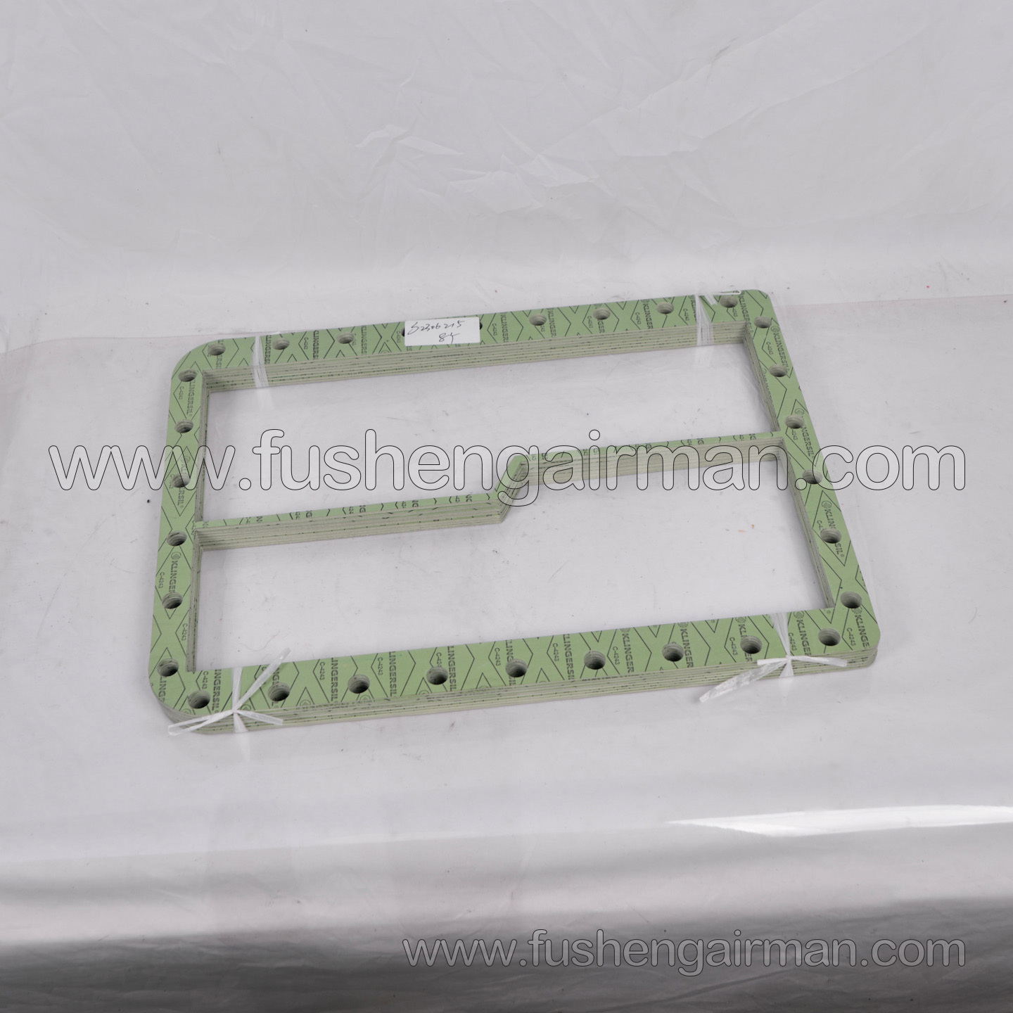 S2306215 Fusheng Elliott Centrifugal Air Compressor Original Equipment Manufacturer (OEM) Part: Intercooler Inlet Return Water Gasket