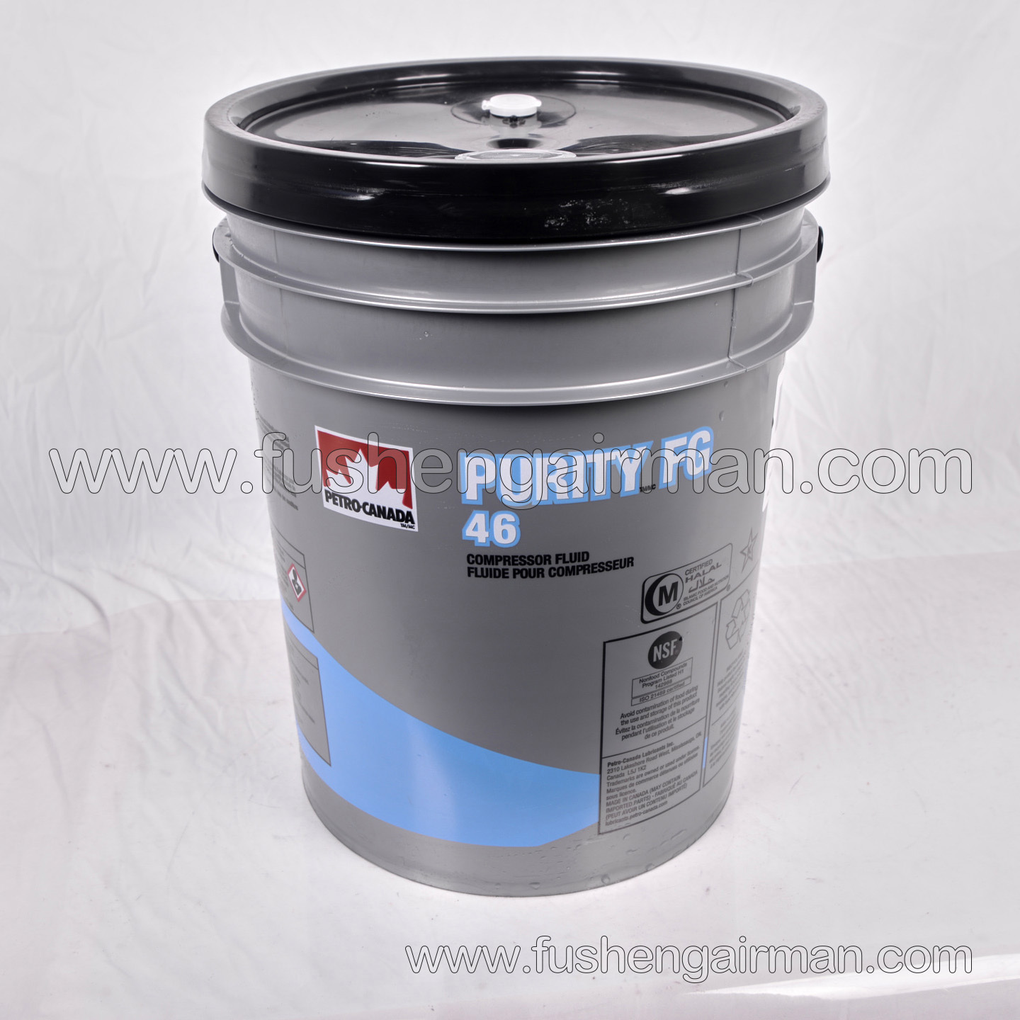 2100050268 Fusheng Screw Air Compressor Food-Grade Compressor Oil 46 (20L) New Packaging
