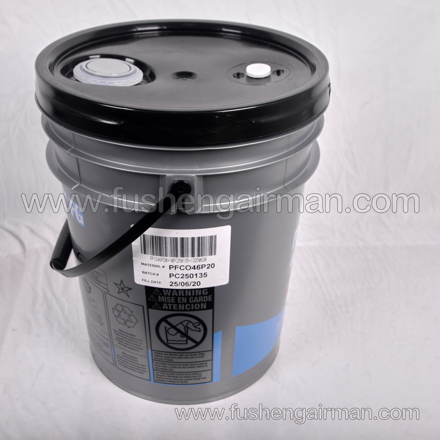 2100050268 Fusheng Screw Air Compressor Food-Grade Compressor Oil 46 (20L) New Packaging