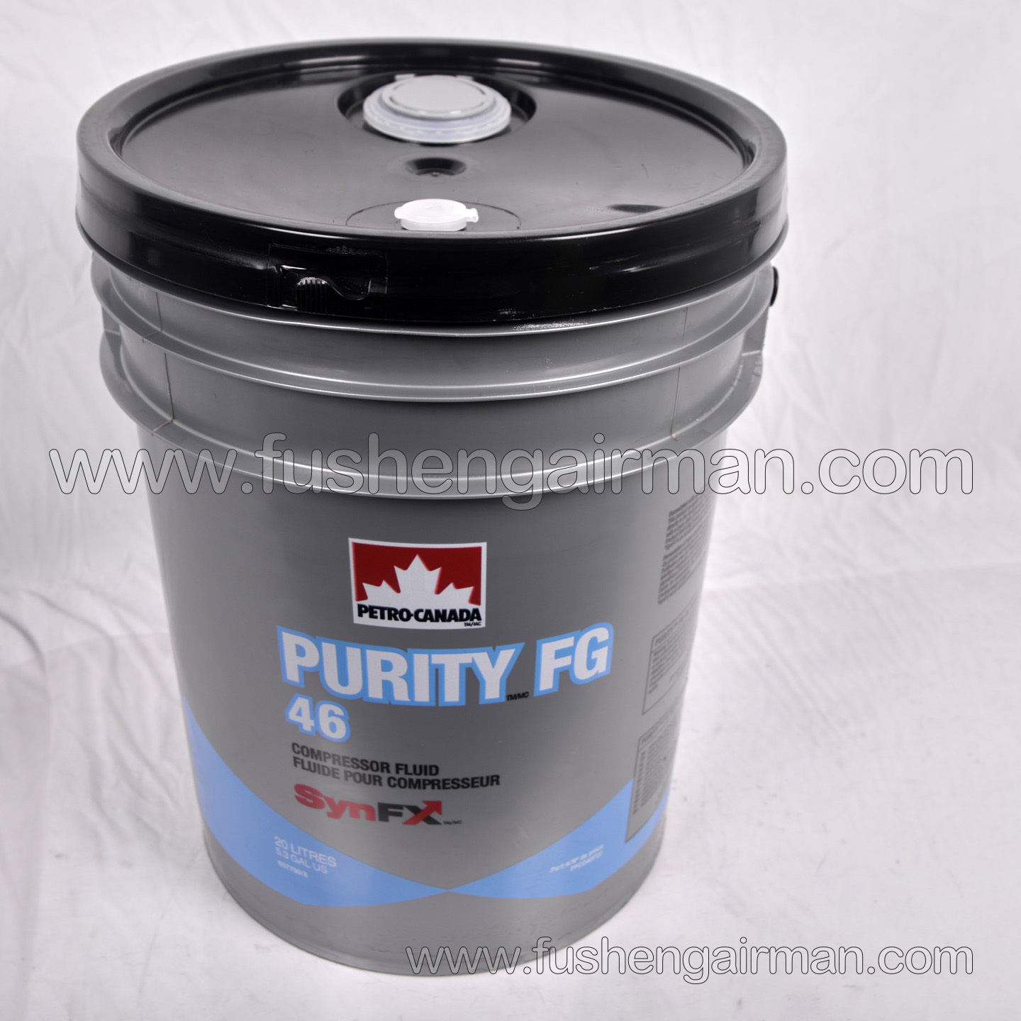 2100050268 Fusheng Screw Air Compressor Food-Grade Compressor Oil 46 (20L) New Packaging