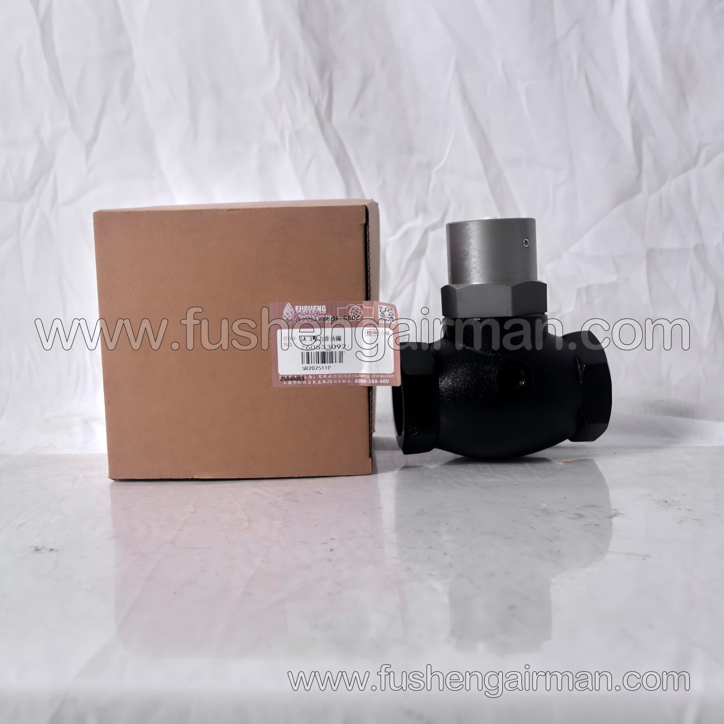 2605330921 Fusheng Genuine SA-3 Screw Air Compressor Pressure Maintenance Valve SM337-345A