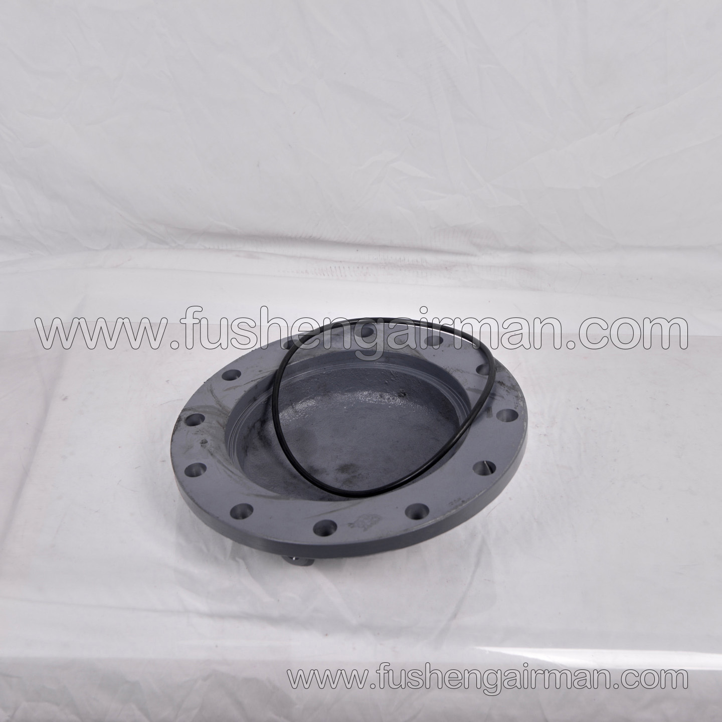 2605511021 Fusheng Screw Air Compressor Original Manufacturer's Spare Part: Cooler End Cap