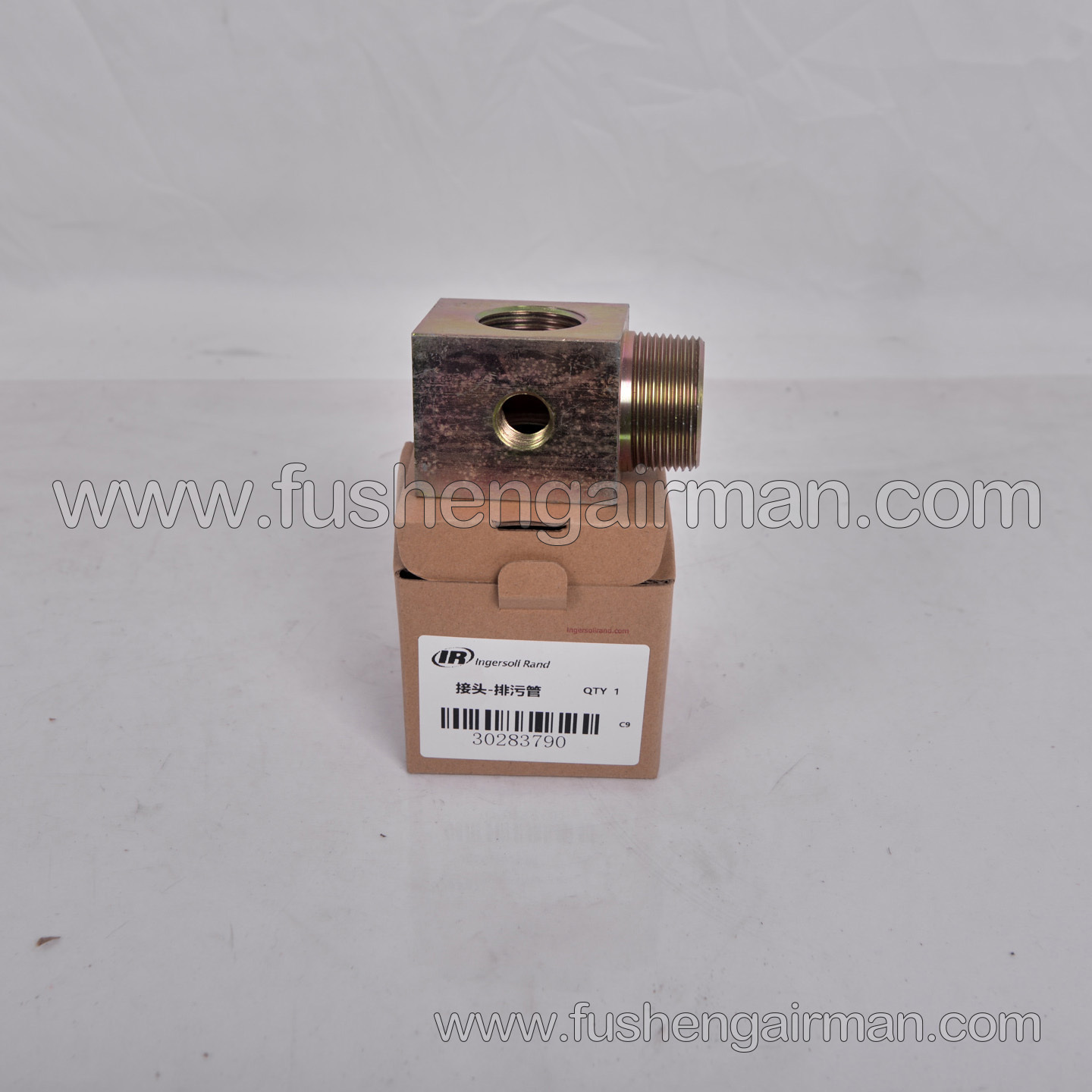 30283790 Ingersoll Rand Piston Air Compressor Genuine Replacement Part: Outlet Fitting