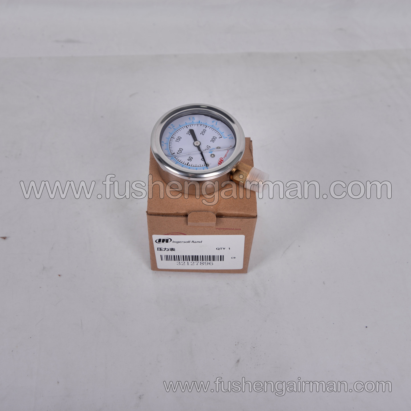 32127896 Ingersoll Rand Piston Air Compressor Genuine Replacement Pressure Gauge