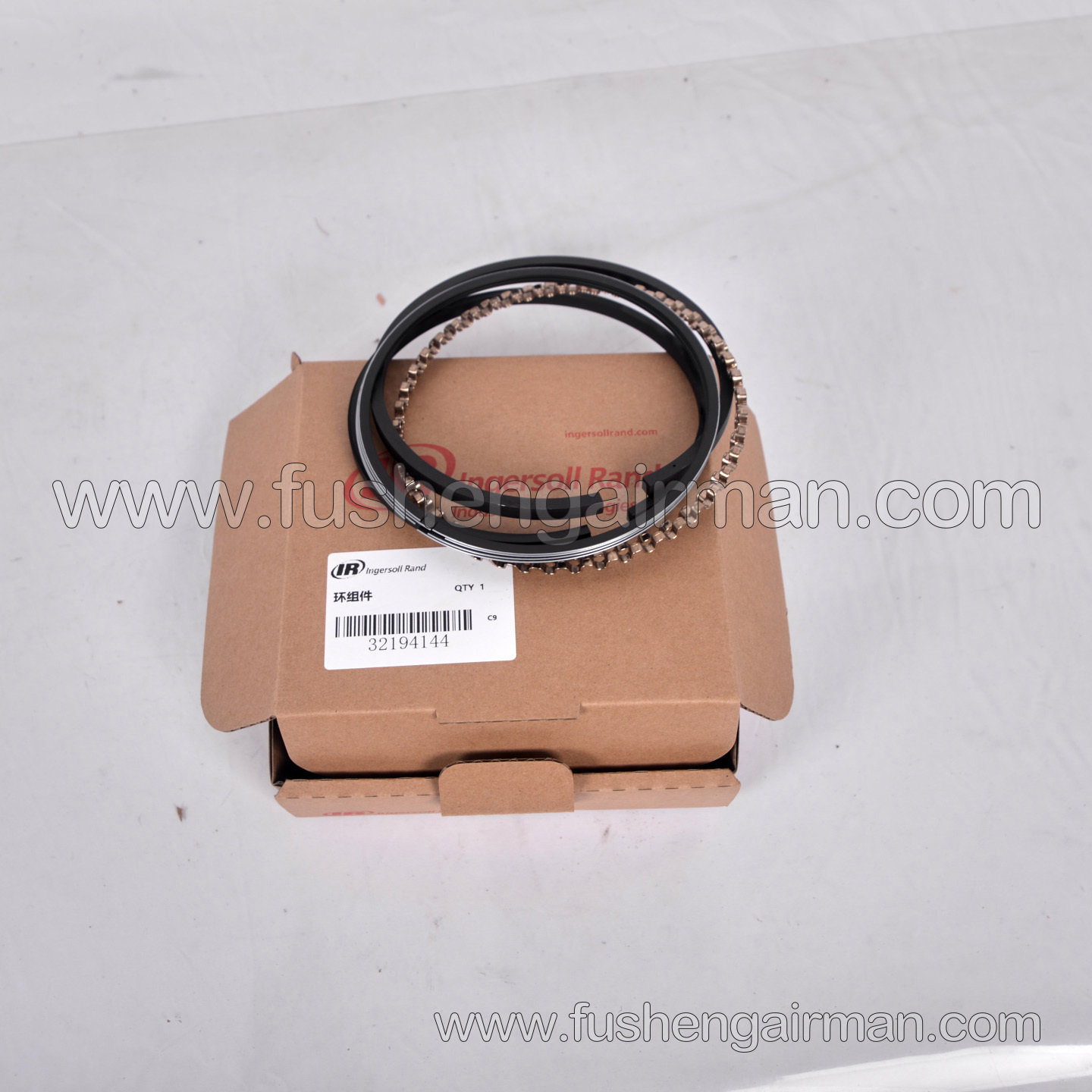 32194144 Ingersoll Rand Piston Air Compressor Parts - Grade 1 Piston Ring Assembly