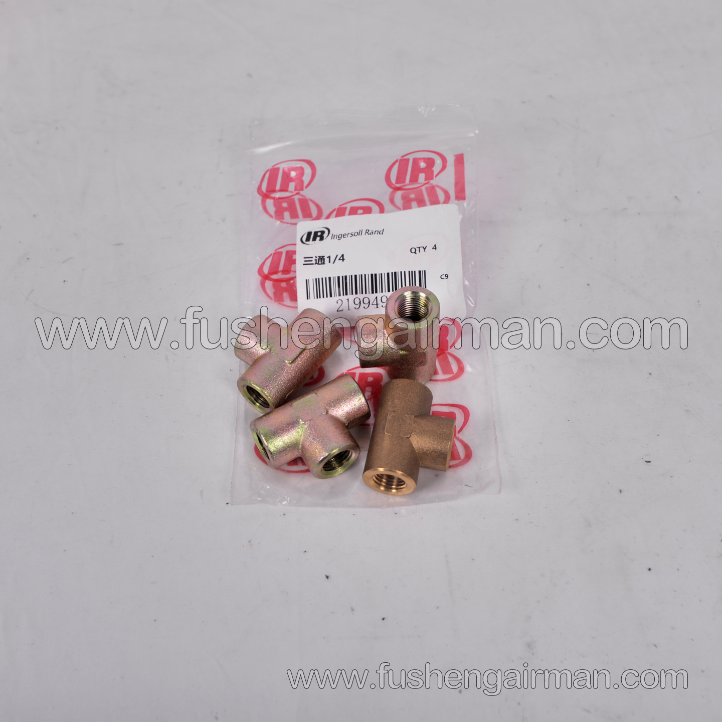 21994918 Ingersoll Rand Piston Air Compressor Genuine Replacement Part: 1/4" T-Fitting