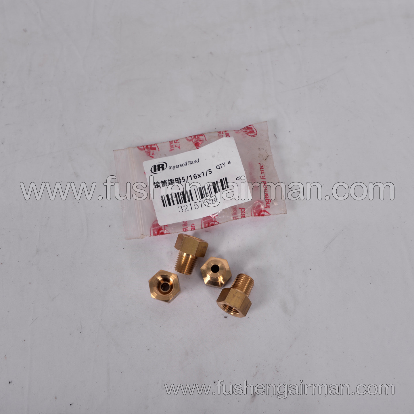 32157554 Ingersoll Rand Piston Compressor Genuine Replacement Fitting 5/16“ x 1/4”