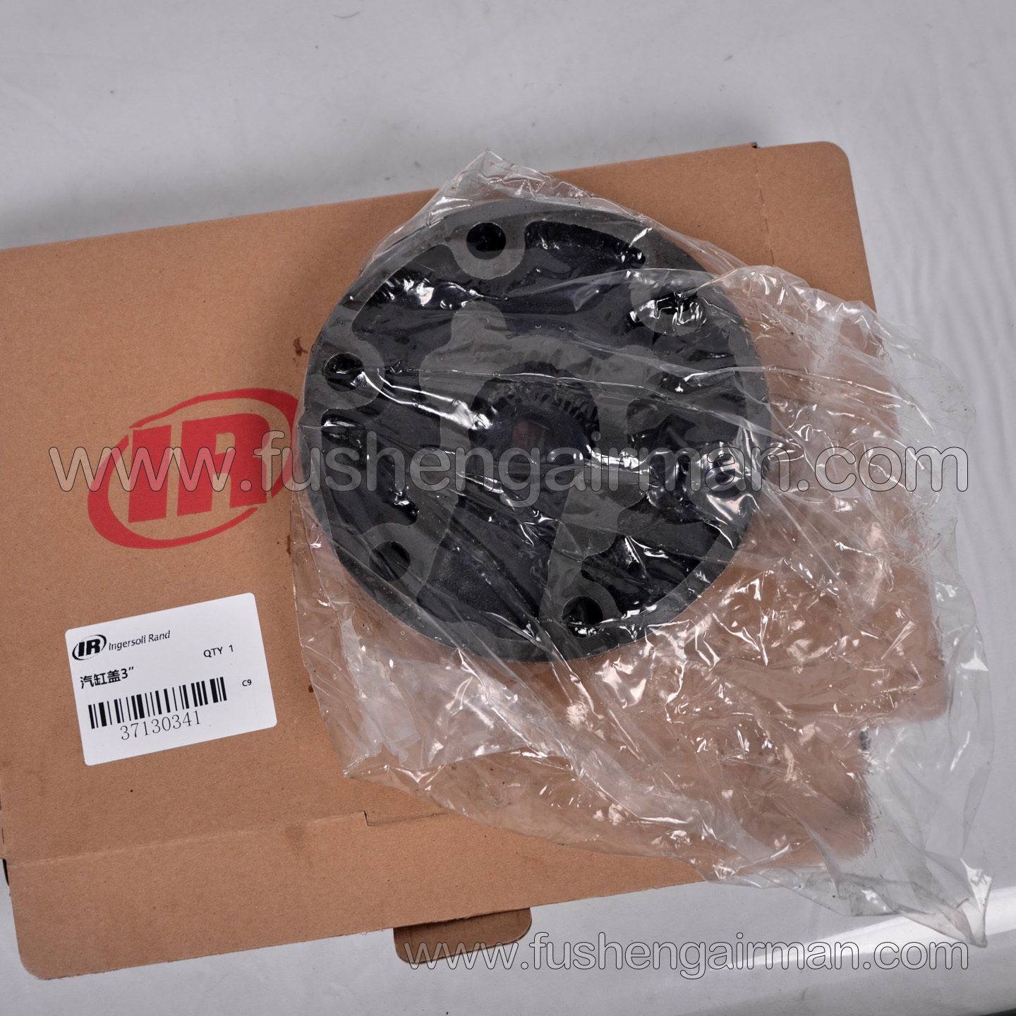 37130366 Ingersoll Rand Piston Air Compressor Parts, Stage 2 Valve Cover 15T2
