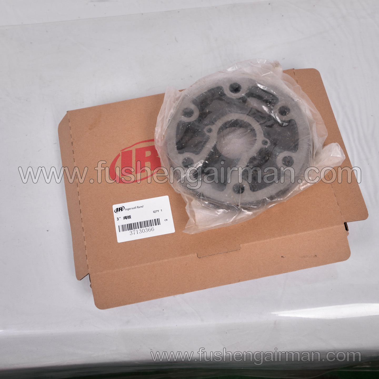 37130366 Ingersoll Rand Piston Air Compressor Parts, Stage 2 Valve Cover 15T2