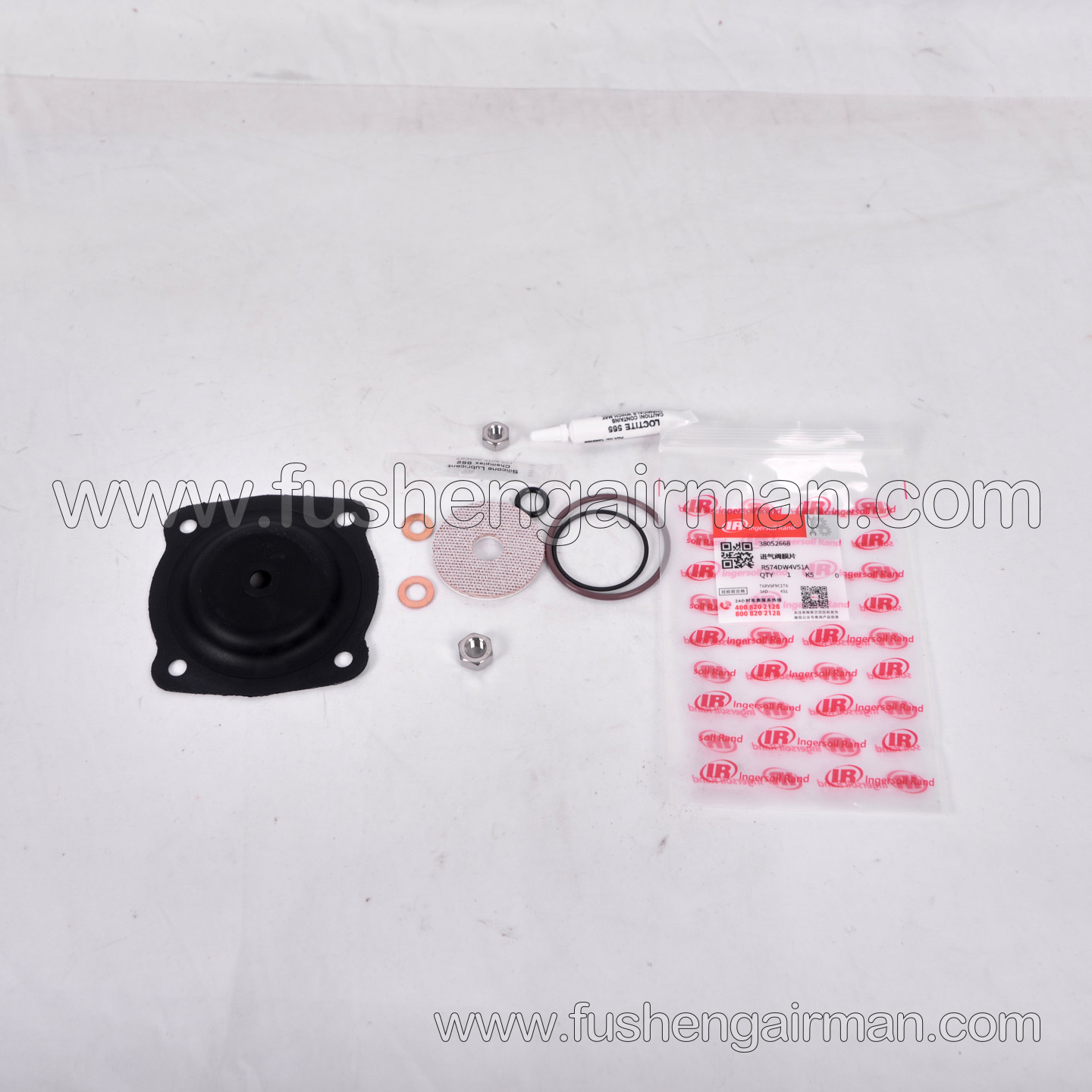 38052668 Ingersoll Rand Air Compressor Genuine Parts Intake Valve Diaphragm Repair Kit