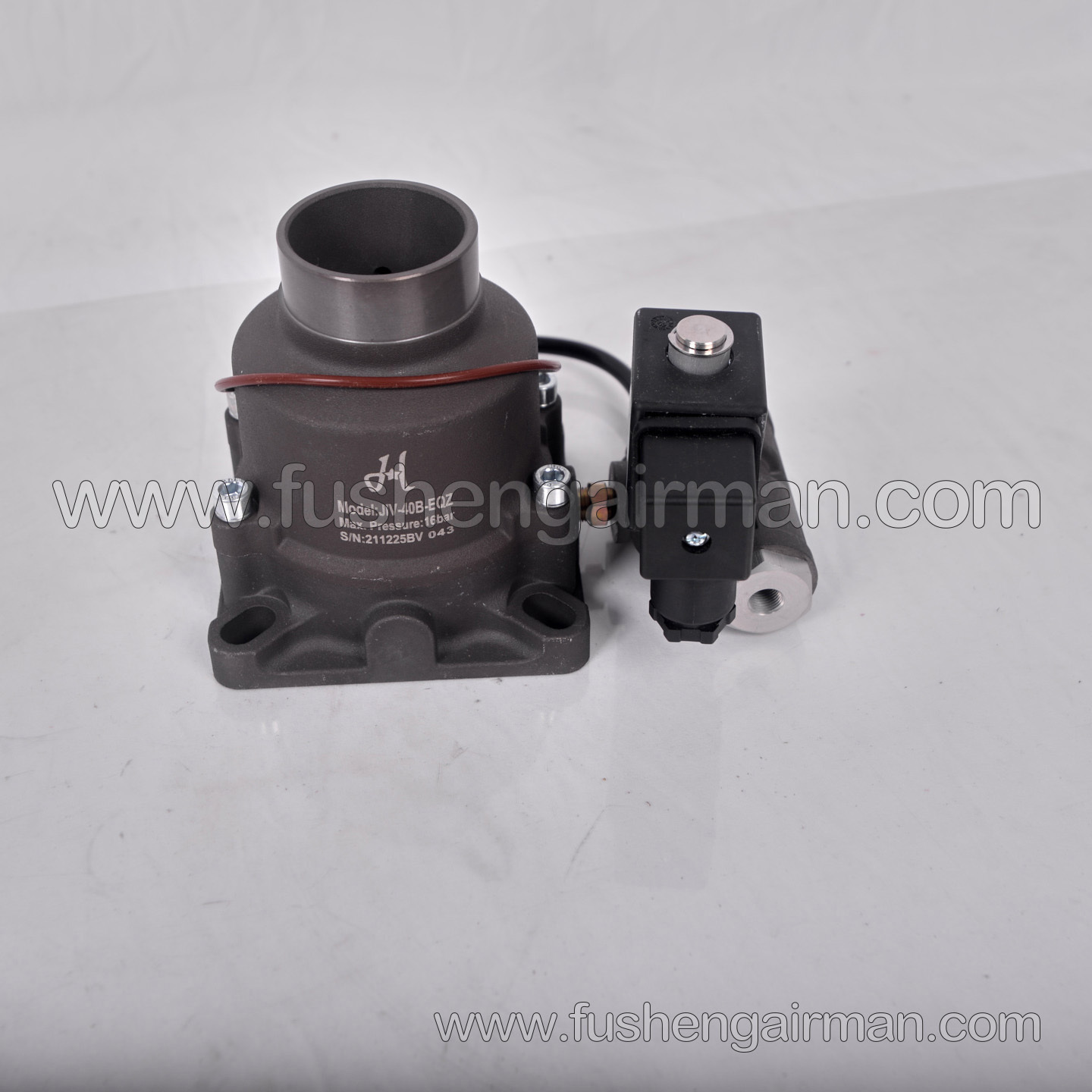 JIV-40B-EQZ Sanjiake 4-in-1 Screw Air Compressor 15 kW Intake Valve