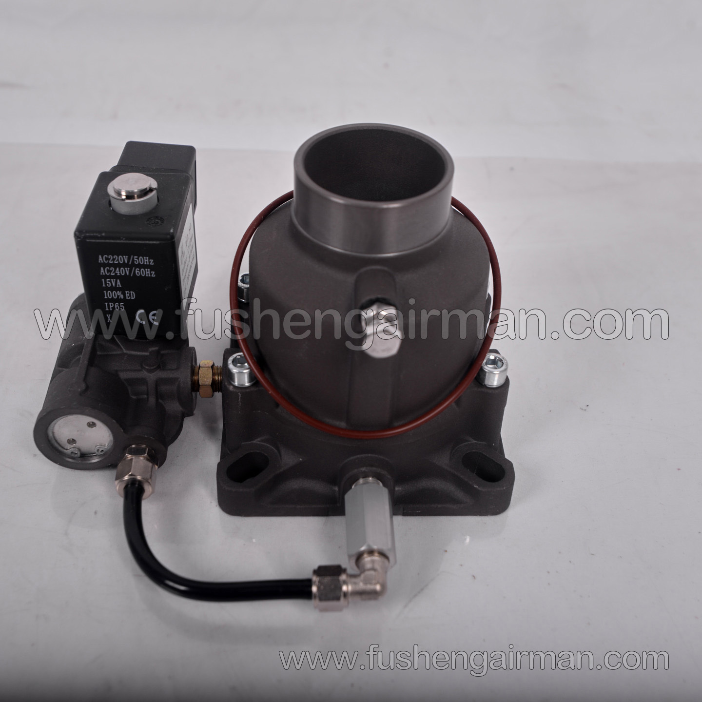 JIV-40B-EQZ Sanjiake 4-in-1 Screw Air Compressor 15 kW Intake Valve