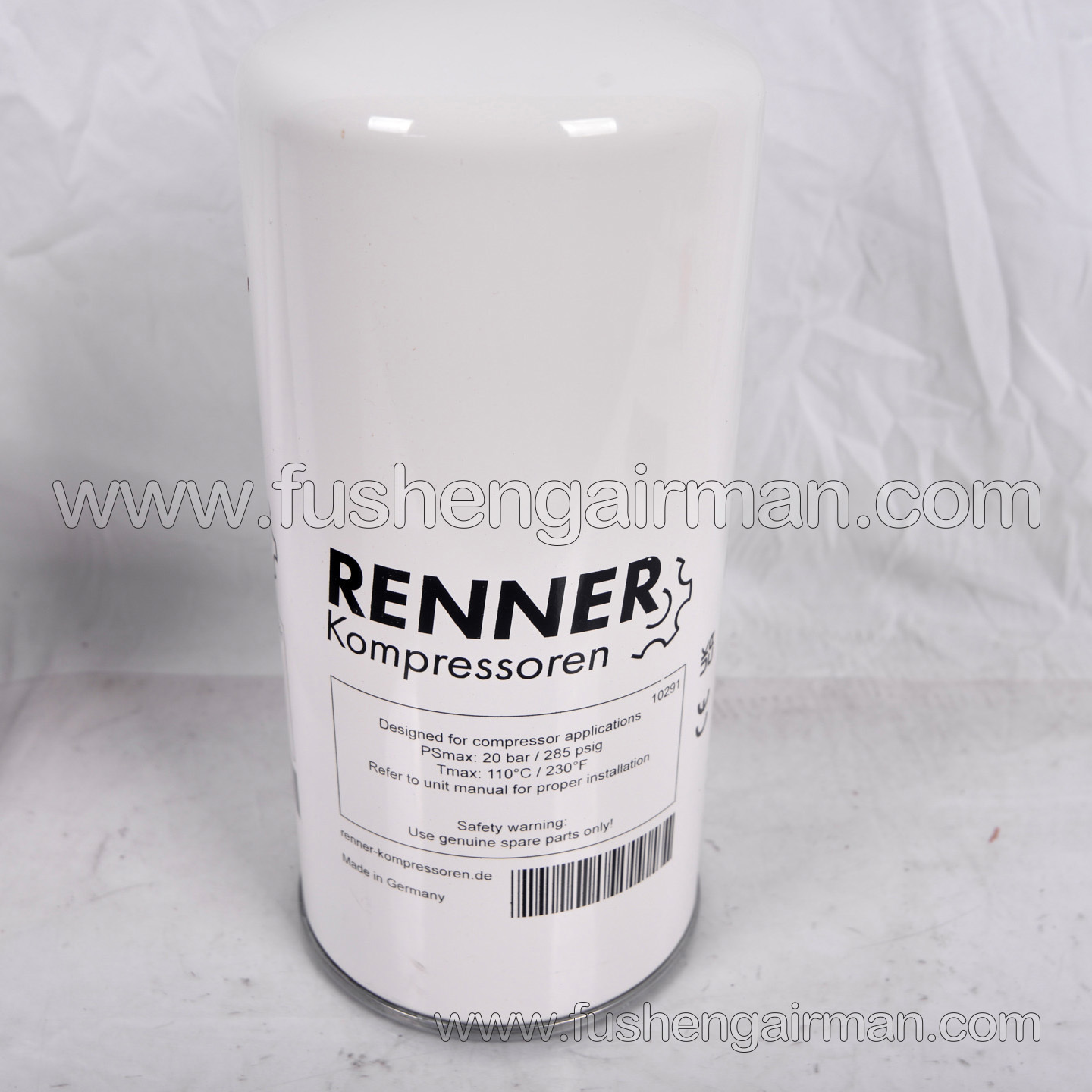 10291 Genuine German RENNER Screw Air Compressor Spare Parts: Oil Separator (Imported)