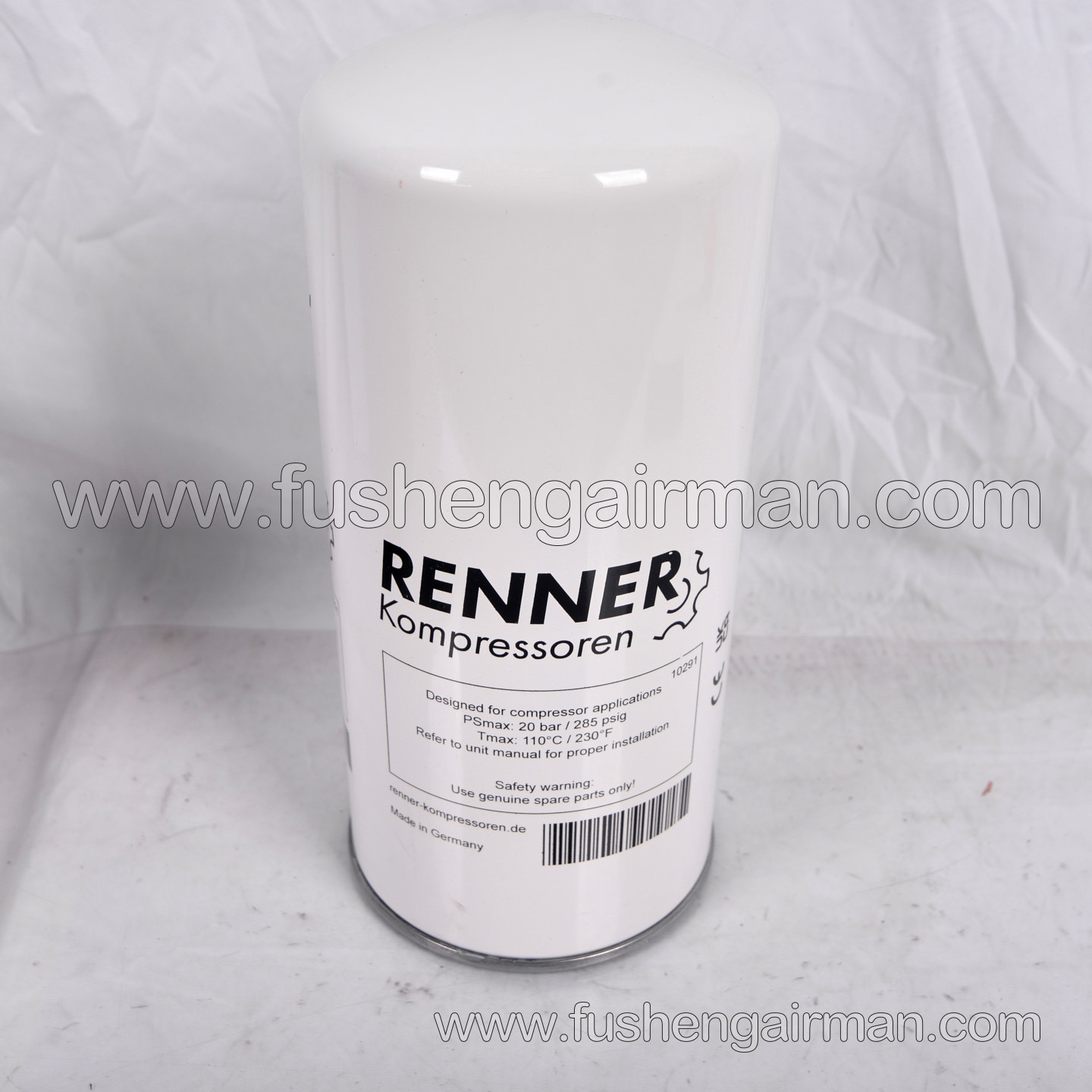10291 Genuine German RENNER Screw Air Compressor Spare Parts: Oil Separator (Imported)