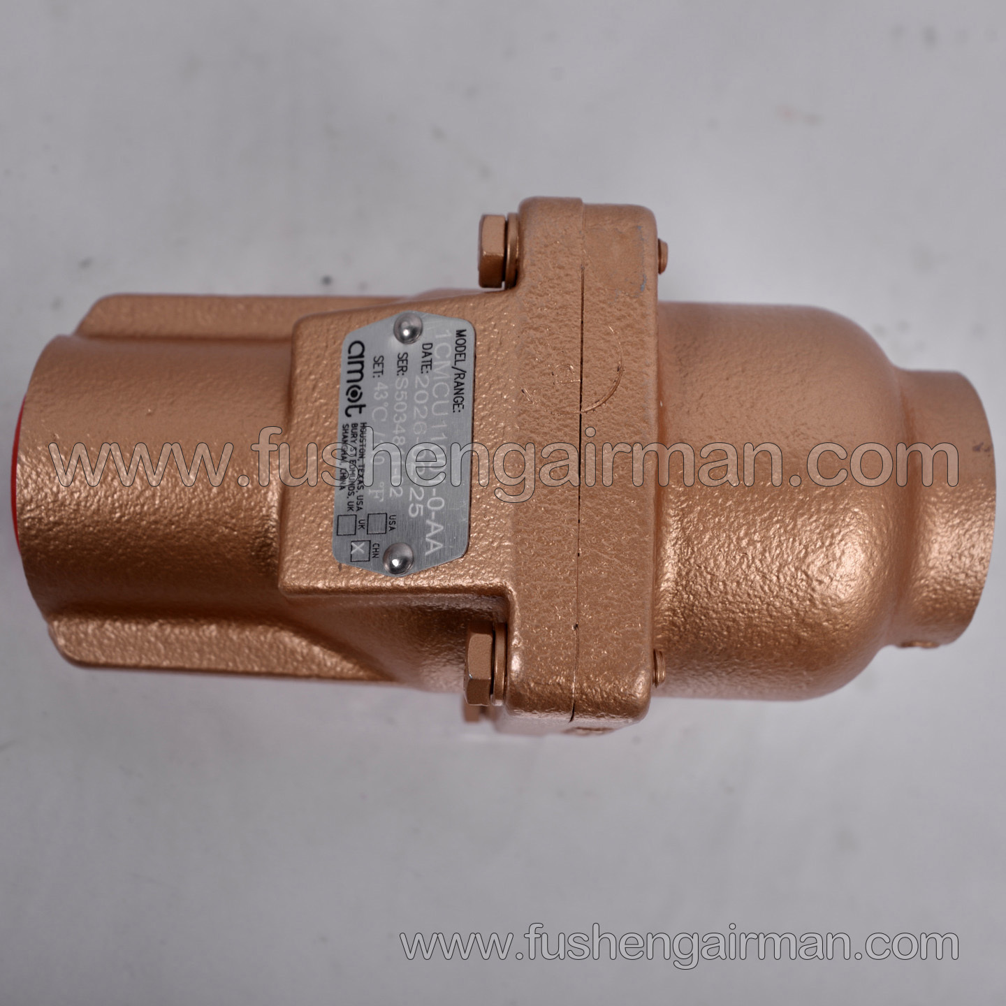 1CMCU11001-0-AA Temperature Control Valve for Centrifugal Air Compressors, Genuine AMOT 110°F/43°C