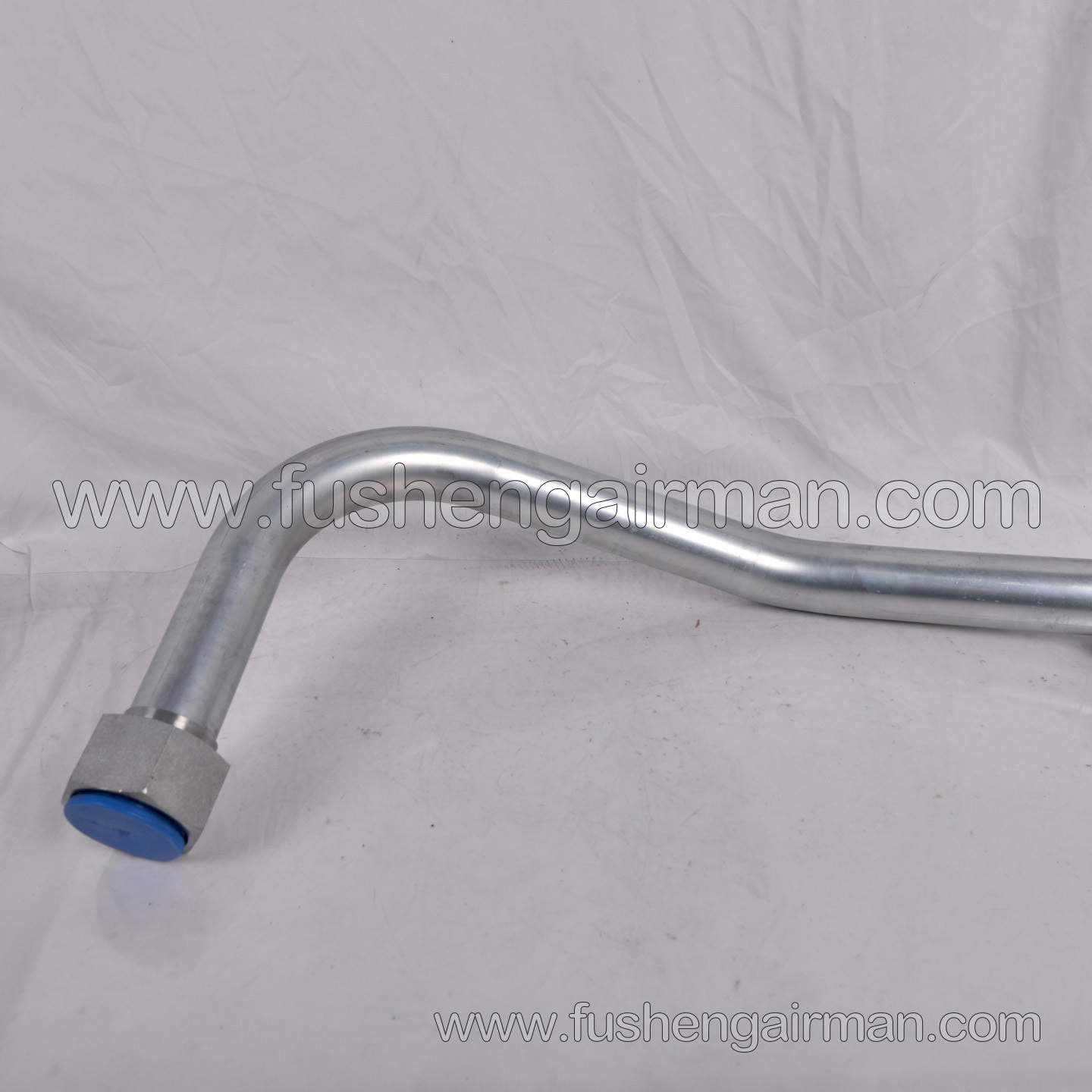 2259592 Ingersoll Rand Screw Air Compressor: Metal Pipe Oil Shut-off Valve to Oil Injector