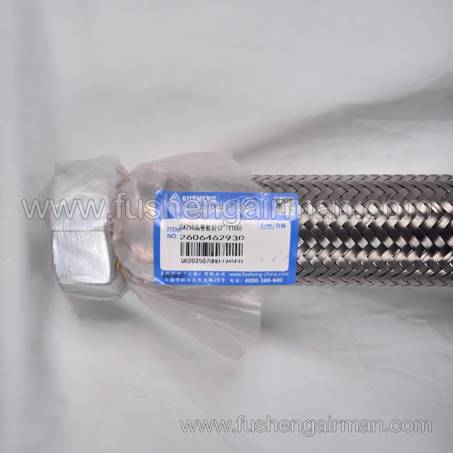 2606462930=711632E1-61510 Fusheng Screw Air Compressor Genuine Spare Part SA250 High-Pressure Hose