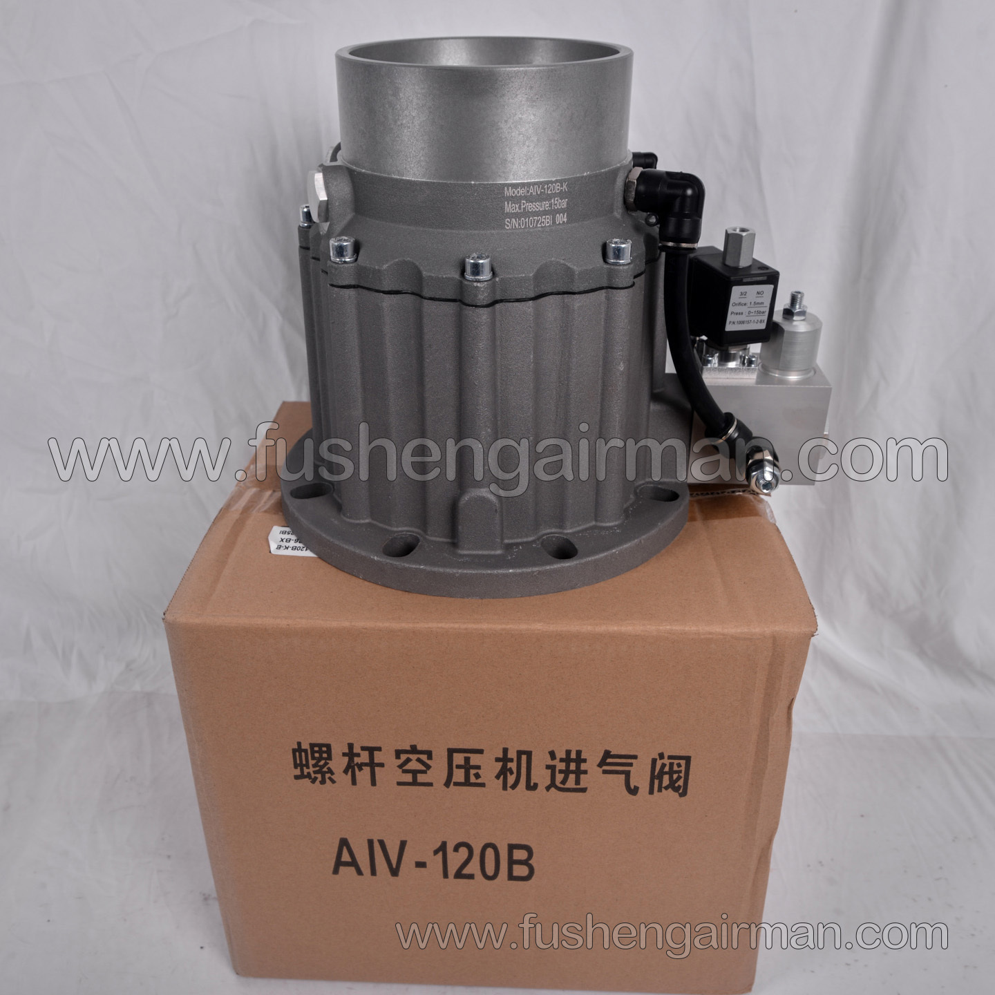 QX103765 Gardner Denver Screw Air Compressor Intake Valve Assembly AIV-120B-K