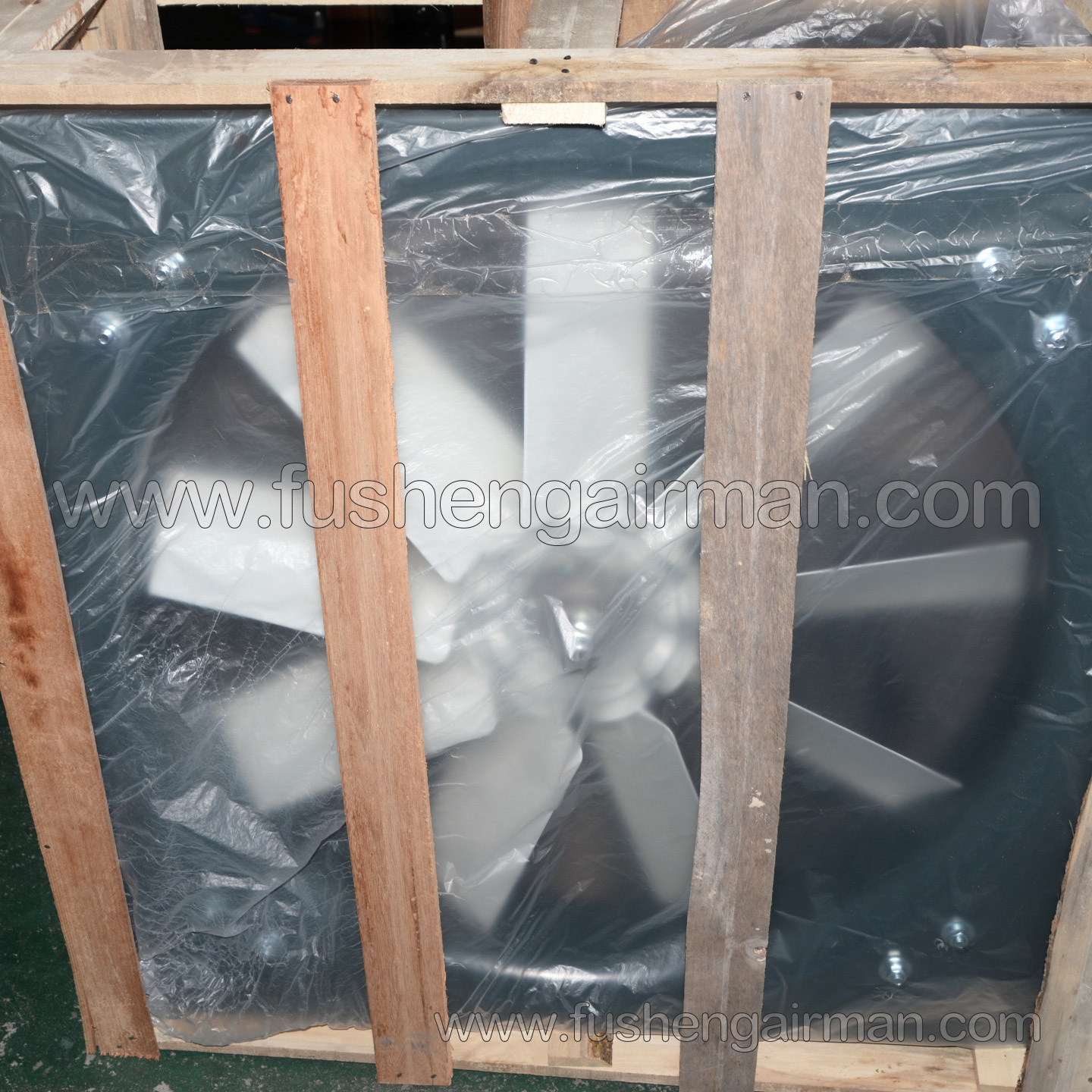 YLS100-1500W6P=2106130276 Fusheng Screw Air Compressor 1.5 kW / 30-inch Axial Fan