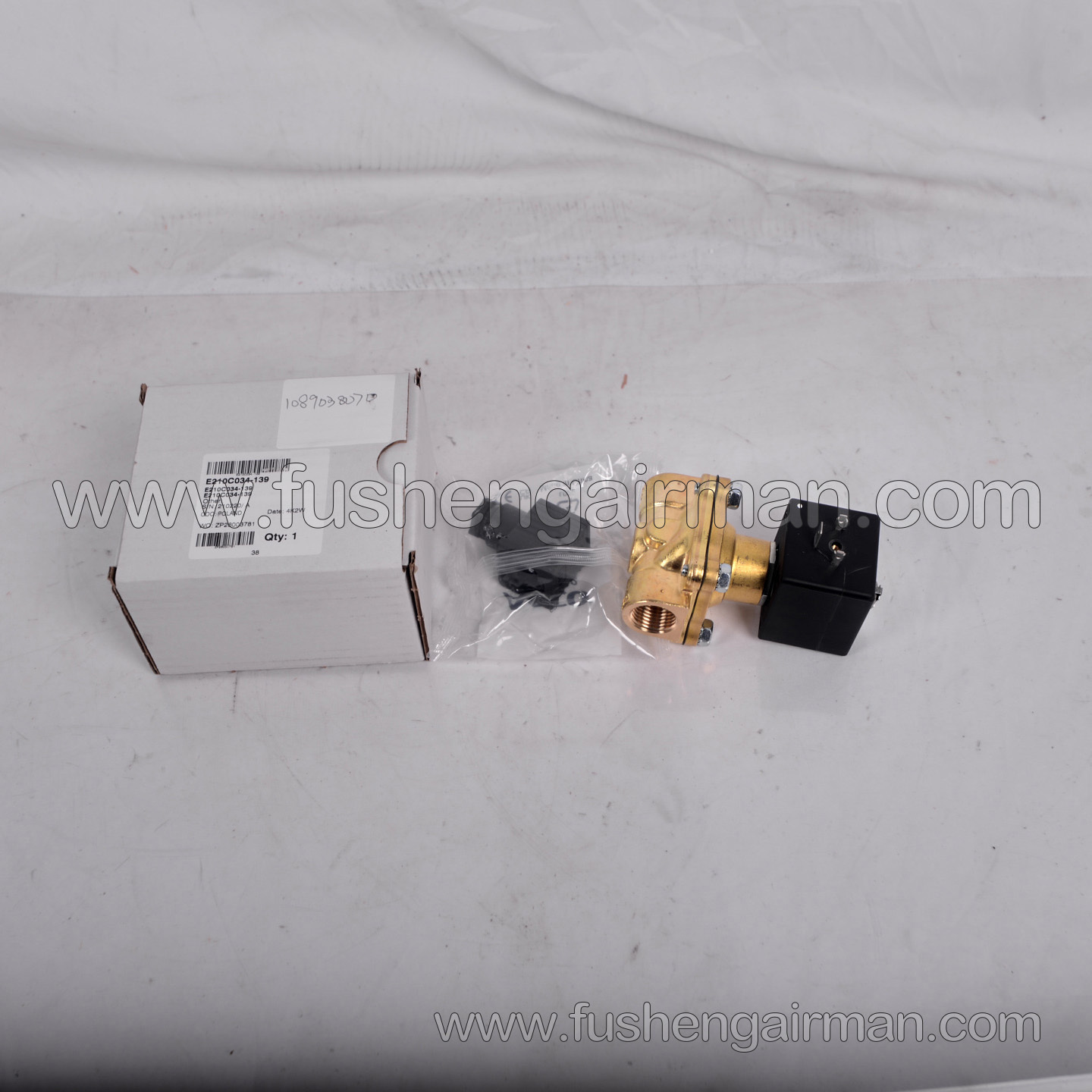 1089038070 Atlas Screw Air Compressor Parts: Solenoid Valve with 4-inch Connection