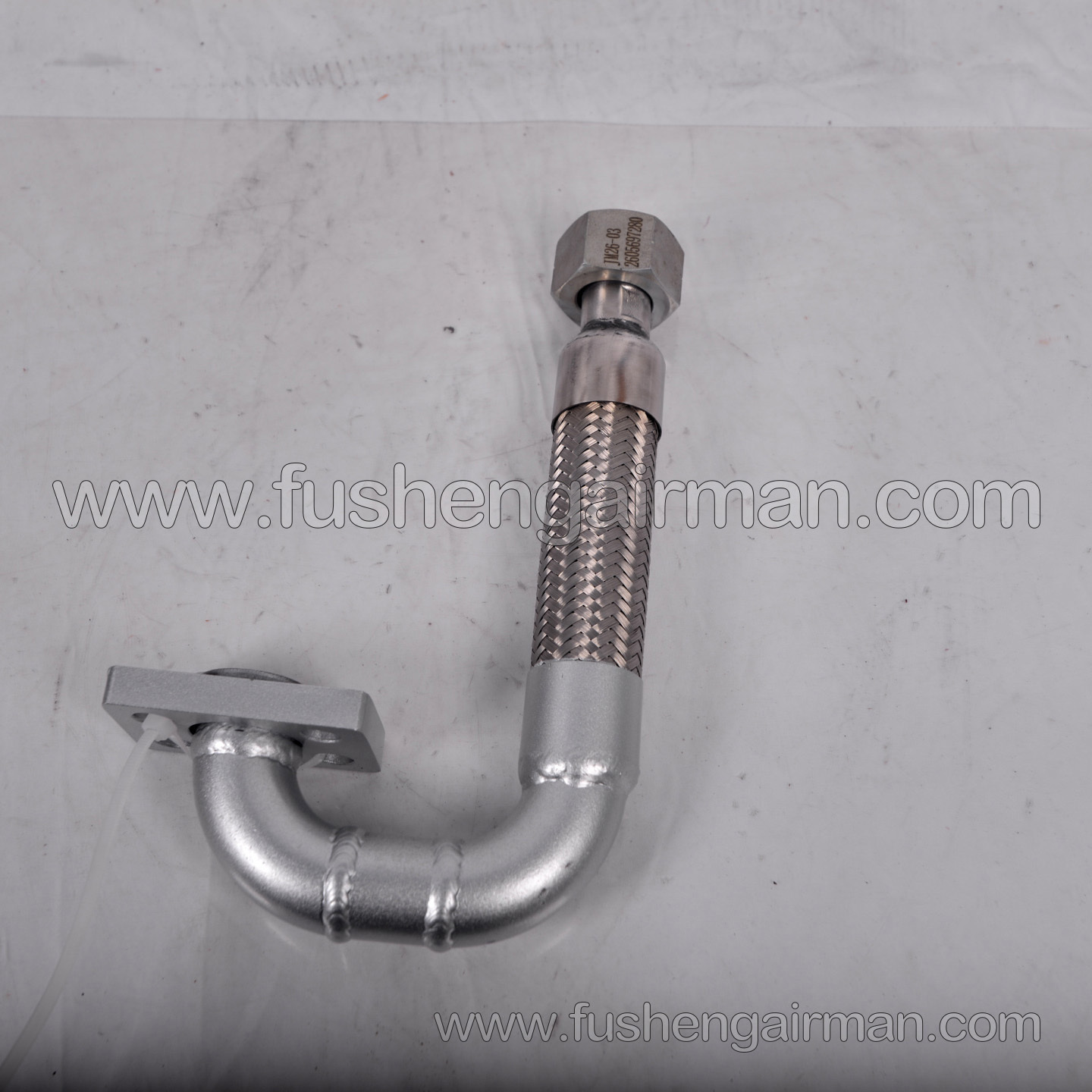2605697280  Fusheng Screw Air Compressor Genuine Spare Part: High-Pressure Hose for the SFH11A Housing Exhaust Port