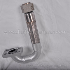 2605697280  Fusheng Screw Air Compressor Genuine Spare Part: High-Pressure Hose for the SFH11A Housing Exhaust Port