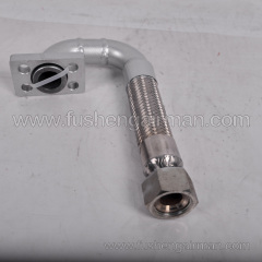 2605697280  Fusheng Screw Air Compressor Genuine Spare Part: High-Pressure Hose for the SFH11A Housing Exhaust Port